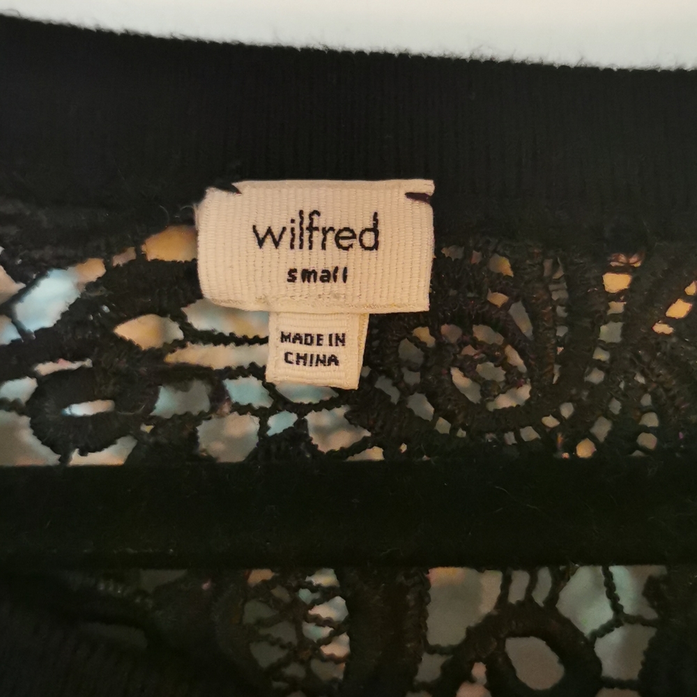 🌺 Wilfred Top, Black Lace, Size Small - Picture 6 of 8